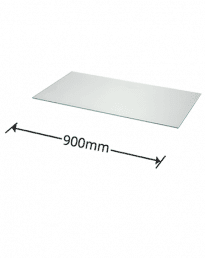 5mm Glass Shelves 900mm Wide
