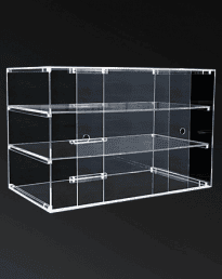 Acrylic Display Case 2 Shelf