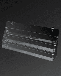 Slatwall Acrylic Card Racks 1