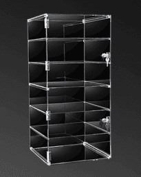 Acrylic Display Case 5 Shelf