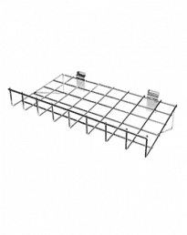 Slat Panel Wire Baskets And Shelves
