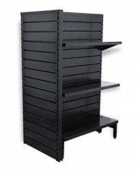 Metal Slatwall Gondola Display End1