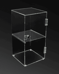 Acrylic Display Case 1 Shelf (IAC800)