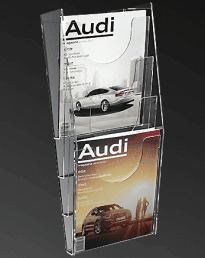 A4 Wall Mount Brochure Holders (IAC-3008)