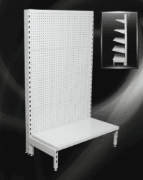 STARTER Single Sided Flat Pegboard 450mm