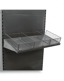Hammertone Metal Shelf Wire Fronts & Dividers