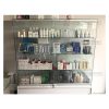 Deluxe Frameless Display Cabinet With Storage_