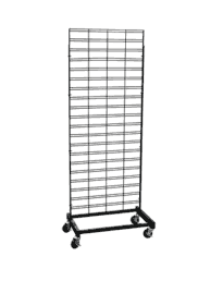 Mobile Single Sided Grid Mesh Rack