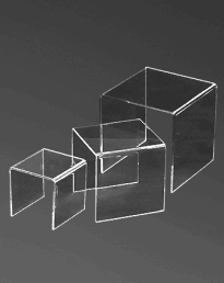 Acrylic Stepped Risers – Set 3 ( IAC-103)