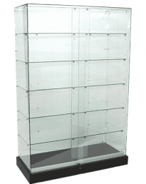 Deluxe Frameless Glass Shop Display Showcases (FHU-1200)
