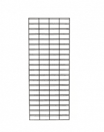 Slat Grid Display Mesh Panels