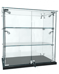 Premium Countertop Wide Display Case