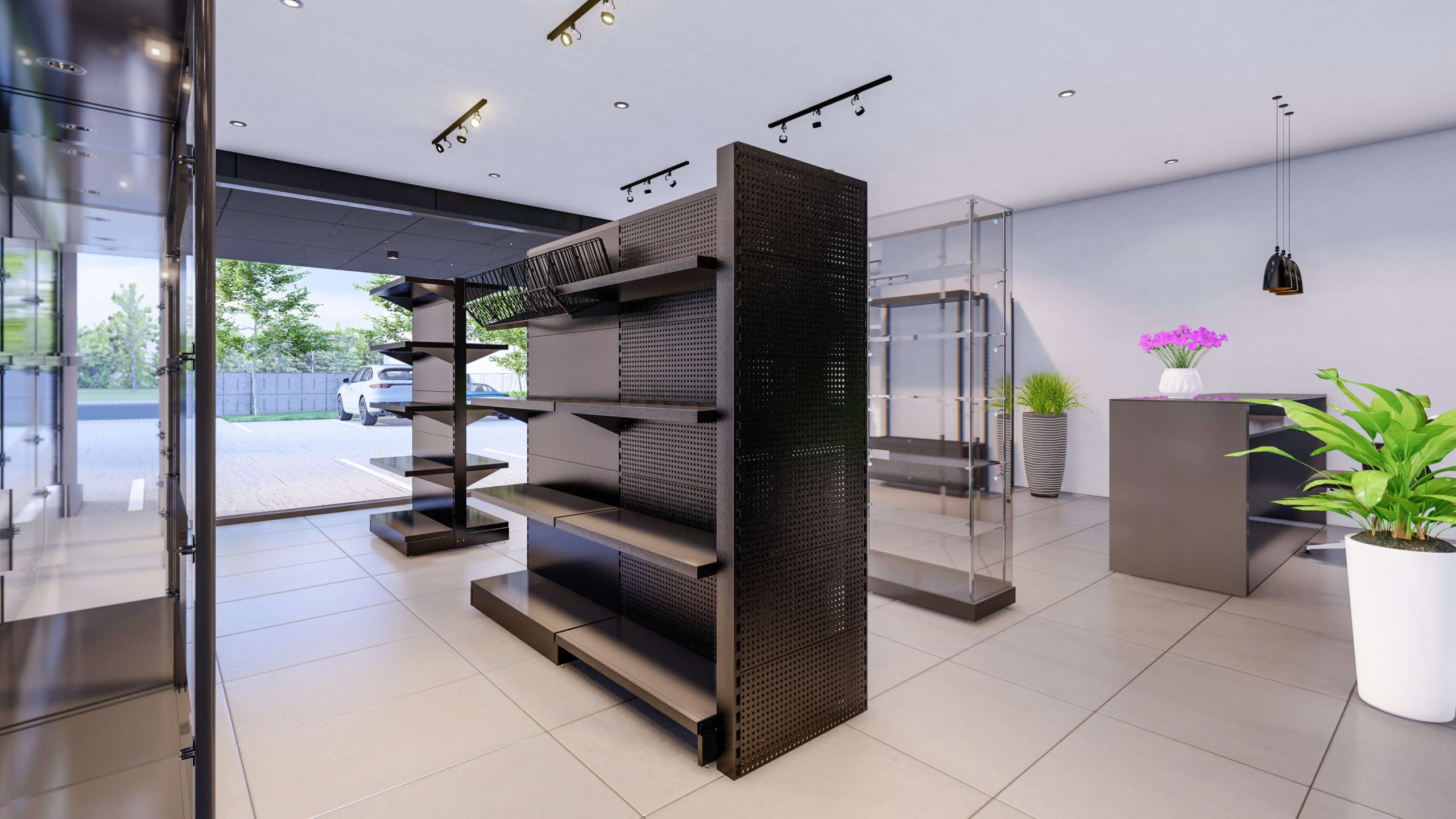 Gondola Steel Shop Shelving</br> Modular Systems